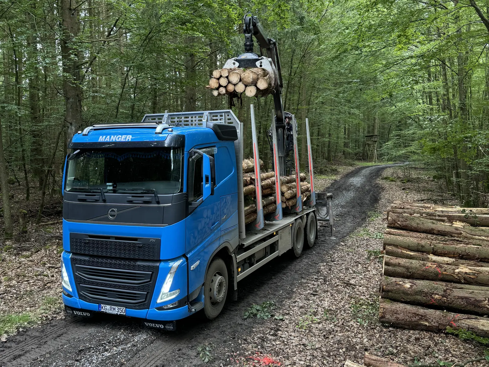 Kurzholztransporte – Manger Transporte